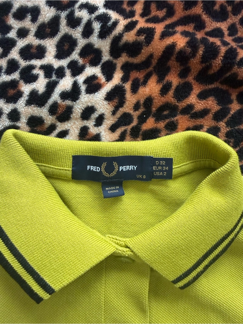 Fred Perry G3600 Tennis Ball Yellow - Picture 5 of 7